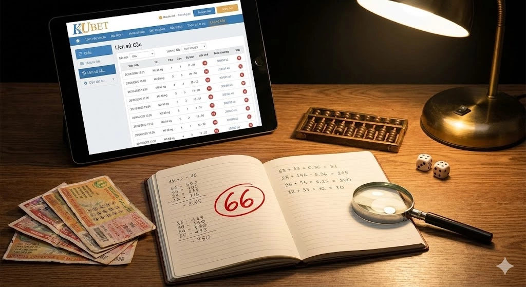 Giải mã ý nghĩa số 66 và kỹ thuật soi cầu bạc nhớ khi đề về 66 tại kubet chính thức