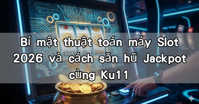 Bí mật thuật toán máy Slot 2026 và cách săn hũ Jackpot cùng Ku11